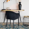 Černá sametová jídelní židle WLL CATELYN -fv-interier-25