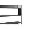Černý kovový regál Hypper II 150 x 180 cm -fv-interier-25