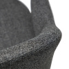 Šedá bouclé jídelní židle DAN-FORM Bae -fv-interier-25