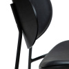 Černá jasanová jídelní židle DAN-FORM Clementina s černou koženkou -fv-interier-25
