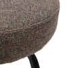 Hnědá bouclé jídelní židle DAN-FORM Utopia -fv-interier-25