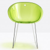 Zelená plastová jídelní židle GLISS 921 -fv-interier-25