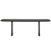Černý lakovaný jídelní stůl Kave Home Litto 240 x 100 cm