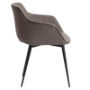 Šedá čalouněná jídelní židle Angel Cerdá No. 4005 -fv-interier-25