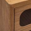 Hnědý dřevěný noční stolek DUTCHBONE CAROUN 45 X 38 cm -fv-interier-25