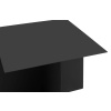 Černý kovový konferenční stolek Elion 50x50 cm -fv-interier-25