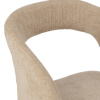 Béžová čalouněná jídelní židle J-line Anitte -fv-interier-25