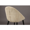 Béžová bouclé jídelní židle DUTCHBONE FENNA -fv-interier-25