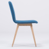 Modrá čalouněná jídelní židle Ena -fv-interier-25