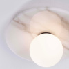 Bílé mramorové stropní světlo Nova Luce Idor 30 cm -fv-interier-25