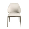 Béžová koženková jídelní židle Angel Cerdá No. 5123 -fv-interier-25