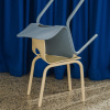 Modrá dřevěná jídelní židle Atto -fv-interier-25