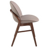 Šedobéžová koženková jídelní židle Angel Cerdá No. 4107 -fv-interier-25