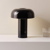 Černá kovová nabíjecí stolní LED lampa RAGGE -fv-interier-25