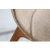 Béžová čalouněná jídelní židle Angel Cerdá No. 4049 -fv-interier-25