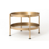 Zlatý kovový konferenční stolek Nollan 60 cm -fv-interier-25