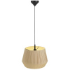 Béžové bavlněné závěsné světlo Dicte 40 cm -fv-interier-25