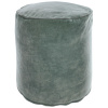 Zelený puf Kave Home Brunetta Ø 40 cm