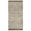 Hnědý jutový koberec Kave Home Arpe 70 x 140 cm