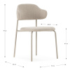 Béžová čalouněná jídelní židle Marckeric Adriel
