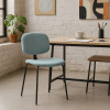 Manšestrová jídelní židle Arus -fv-interier-25