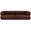 Koňakově hnědá kožená pohovka Lily 234 cm -fv-interier-25