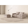 Béžová manšestrová trojmístná pohovka Lazy 226 cm -fv-interier-25