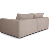 Béžová manšestrová trojmístná pohovka MICADONI Lazy 226 cm