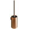 Měděná kovová nástěnná WC štětka Architect SP