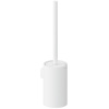 Bílá kovová nástěnná WC štětka Architect SP