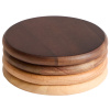 Set dřevěných podtácků kave home Nover