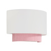 Růžové nástěnné světlo kave home Bianella 30 cm