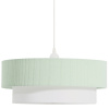 Zelené závěsné světlo Kave Home Bianella Ø 40 cm