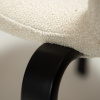 Krémově bílá bouclé jídelní židle DAN-FORM Heap -fv-interier-25