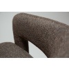 Hnědá bouclé jídelní židle DAN-FORM Splendor -fv-interier-25