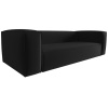 Černá sametová čtyřmístná pohovka Cosmopolitan Design Mackay 230 cm