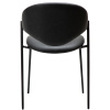 Černá koženková jídelní židle DAN-FORM Zone