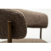Hnědá bouclé jídelní židle DAN-FORM Reboot -fv-interier-25