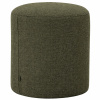 Zelený čalouněný taburet Kave Home Kaeli 43 cm