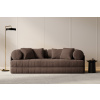 Hnědá sametová rozkládací trojmístná pohovka Cosmopolitan Design Kemi 206 cm -fv-interier-25