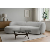 Světle šedá čalouněná rohová pohovka MICADONI Kate 255 cm, levá -fv-interier-25