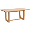 Dubový jídelní stůl Unique Furniture Flow 180 x 95 cm