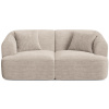 Béžová manšestrová dvoumístná pohovka Cosmopolitan Design Campi 180 cm