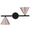 Mosazné kovové nástěnné světlo Nova Luce Conico II.