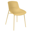 Žlutá jídelní židle Diletta