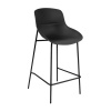 Černá barová židle Fabian