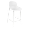 Bílá barová židle Fabian