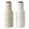 Set dvou bílých keramických mlýnků na sůl a pepř AUDO GRINDER 20,5 cm