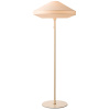 Krémově bílá stojací lampa Halo Design Paris Soft 140 cm