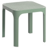 Zelený plastový zahradní stolek Net 40 x 40 cm